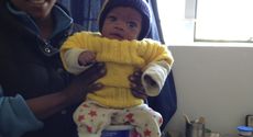 Child at Lifeline Clinic