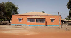 Newly reconstructed Casa de la Infancia with dual purpose as a health clinic and training centre.